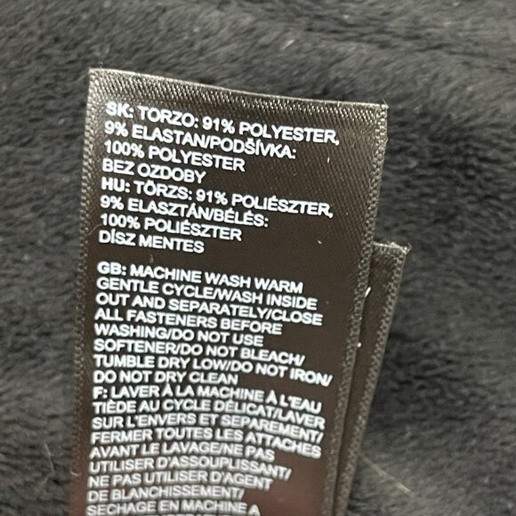 The‎ North Face Shelbe Raschel Hoodie Windwall Jacket Women's Size Small Black - Picture 8 of 12